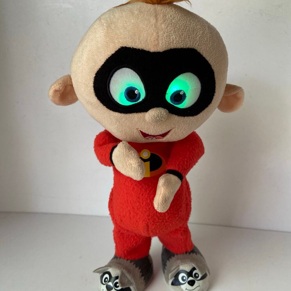 Disney Pixar Incredibles Jack Jack 13" Doll Walking Eyes Light Up Gibberish